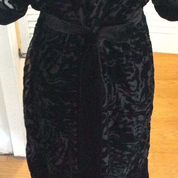 AGB Kimono dress velvet, tie back and lining 8 - Picture 9 of 13